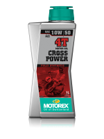 Масло синтетическое MOTOREX CROSS POWER 4T 10W-50