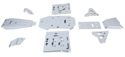 Комплект защит днища, алюминий 4 мм, ODES Pathcross ATV-L 650/800/1000