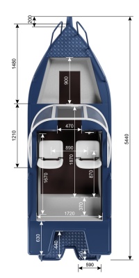Моторная лодка Freestyle 475 BR