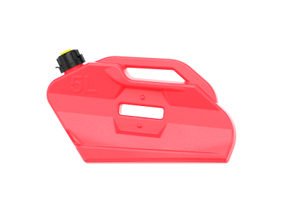 Канистра на кофр ODES 5 л. красная