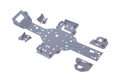 Комплект защит днища ATV RM 500 (2013-)