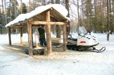 Снегоход РУССКАЯ МЕХАНИКА БУРАН А