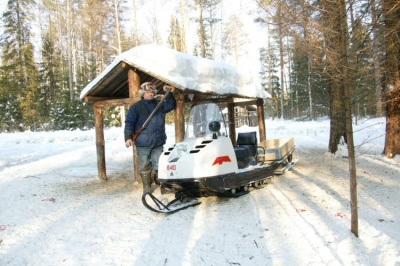Снегоход РУССКАЯ МЕХАНИКА БУРАН А